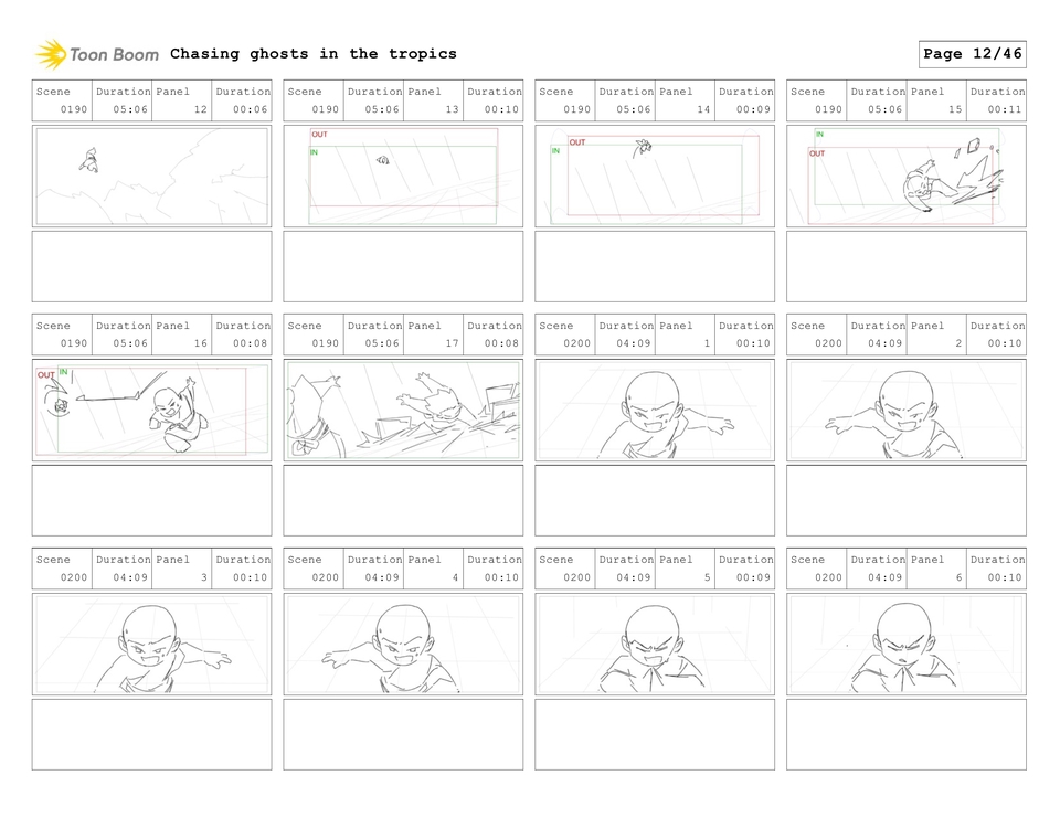 วาด/ออกแบบสตอรี่บอร์ด - รับวาด Storyboard/ Beatboard/ Animation/ Movie - 14