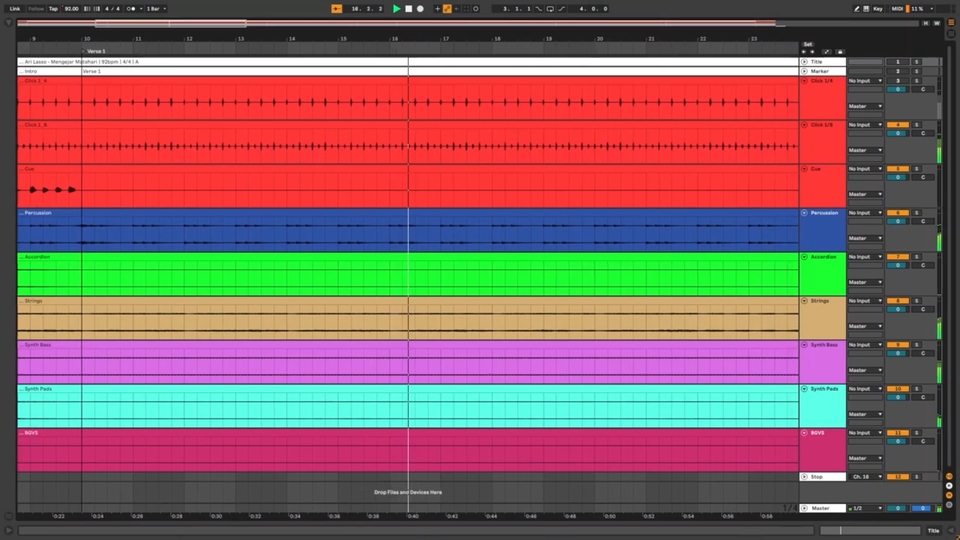 Aransemen Lagu (Original & Cover) & Sequencer Live Music