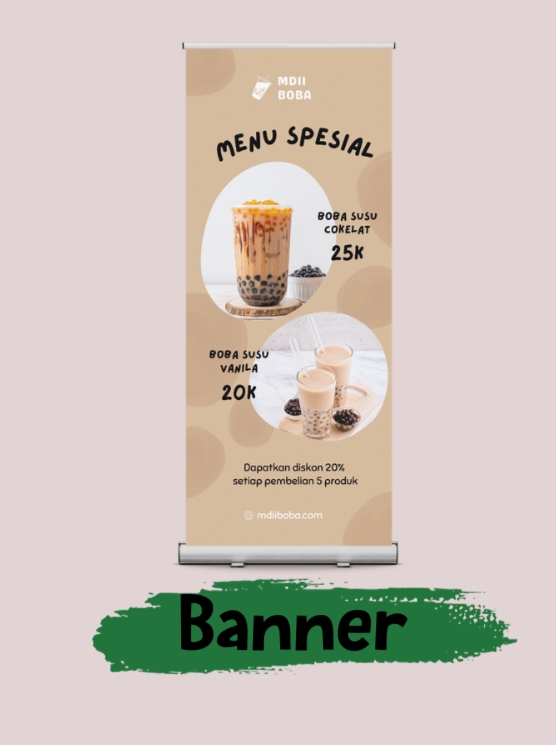 Digital Printing - Design Banner, Brosur, Flyer - 2