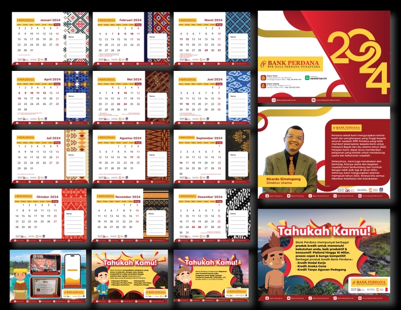 Digital Printing - DESAIN KALENDER 2026 - 24 JAM JADI - SESUAI APA YANG DIINGINKAN - DESAIN MENARIK DAN BERKUALITAS - 11