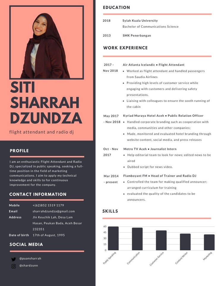 Portfolio & Resume - Aya's CV Designer - 5