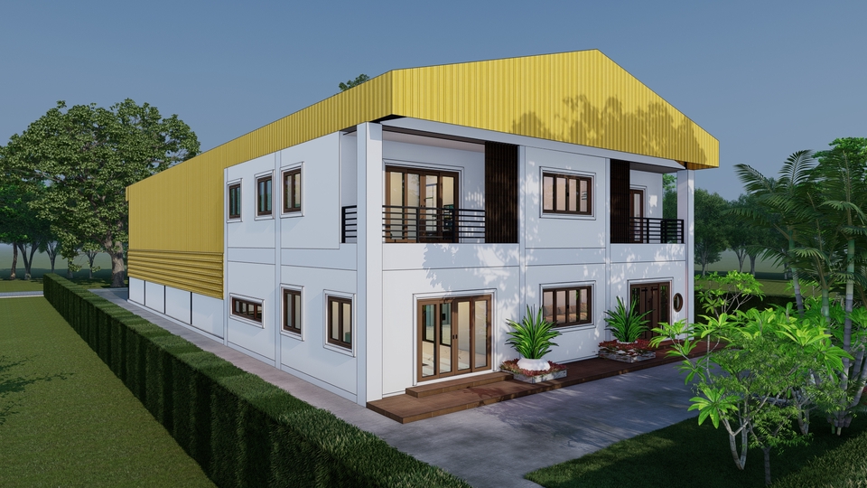 เขียนแบบวิศวกรรมและออกแบบโครงสร้าง - ออกแบบ เขียนแบบโครงสร้าง คำนวณโครงสร้าง เซ็นรับรองแบบโดยวิศวกรโยธาระดับสามัญ - 3