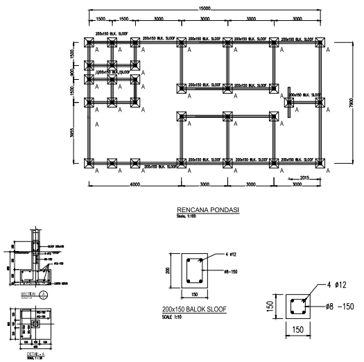 CAD Drawing - AUTOCAD - Desain rumah tinggal, perumahan, kantor, villa, ruko, appartement, hotel dll - 5