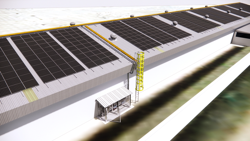 เขียนแบบวิศวกรรมและออกแบบโครงสร้าง - ออกแบบ เขียนแบบ Solarcell System - 20