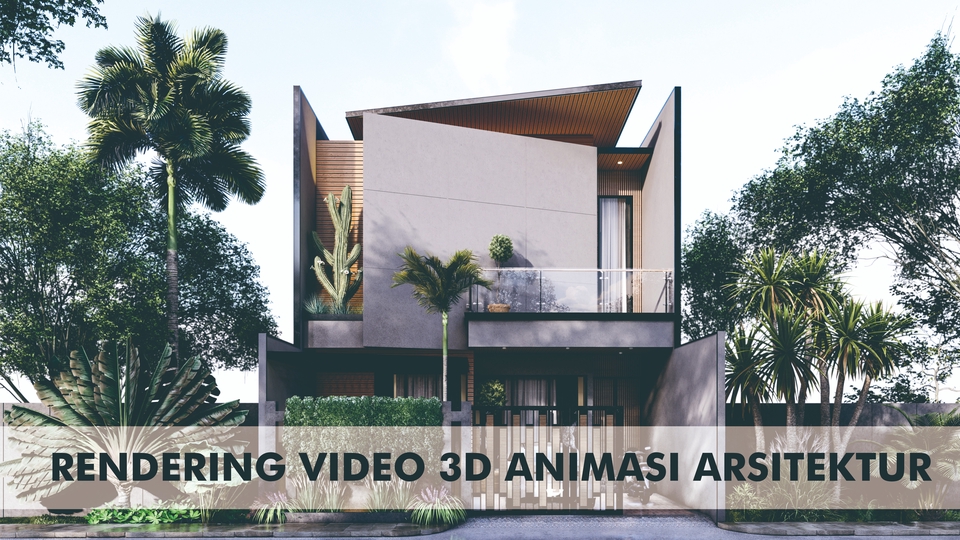 3D & Animasi - RENDER VIDEO 3D ANIMASI ARSITEKTUR (PROFESIONAL) - 1