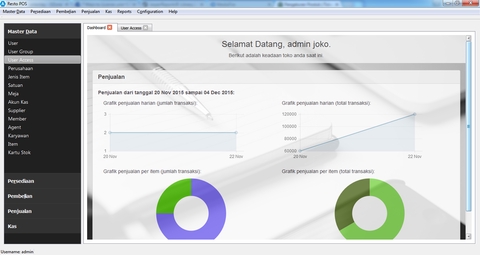 Aplikasi Desktop - Jasa Pembuatan Aplikasi Desktop, Kasir, POS, Antrian, Absensi, Klinik, Skripsi, Restoran - 3