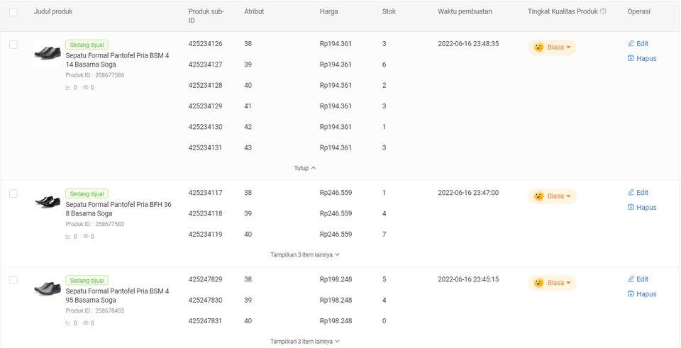 Update Produk Toko Online - Jasa Upload Produk Tokopedia, Shopee, Blibli Dan Lainnya Cepat, Rapih, Murah - 3