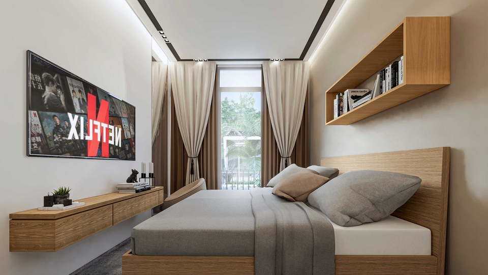 Jasa Desain Interior, Exterior Bangunan dan Render 3D - RENDER 3D ARSITEKTUR EXTERIOR DAN INTERIOR ( 4 IMAGE FREE 1 MAGE )