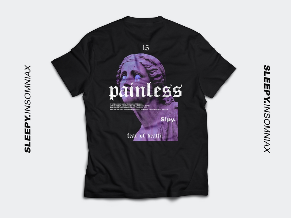 Desain Kaos & Motif - DESAIN KAOS STREETWEAR NECTAR DESIGN - 6