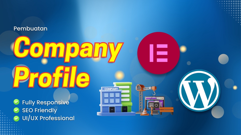 Jasa Pembuatan Company Profile Website Profesional WordPress