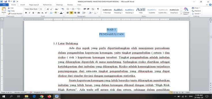 Pengetikan Umum - Jasa pengetikan document word - 5