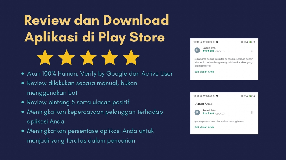 Memberi Review - Review Google Maps & Play Store (Local Guide & Real Human) Bergaransi 30 hari - 3