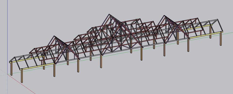 เขียนแบบวิศวกรรมและออกแบบโครงสร้าง - รับบริการให้คำปรึกษา ออกแบบ งานทางด้านวิศวกรรมโครงสร้าง และงานระบบ - 17
