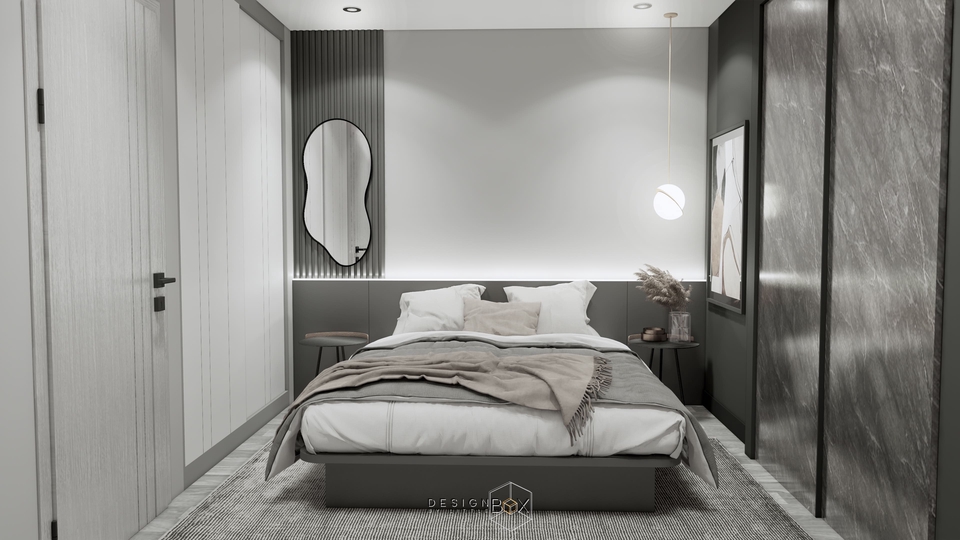 รับออกแบบตกแต่งภายในห้องนอน