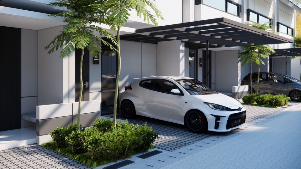 3D & Perspektif - Arsitek , Desain Arsitektur , Desain Rumah - 5