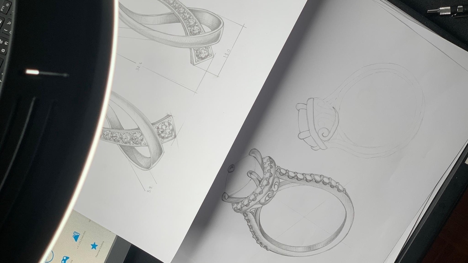 วาด/ออกแบบแพทเทิร์นเสื้อผ้า - ออกแบบเครื่องประดับ - 13