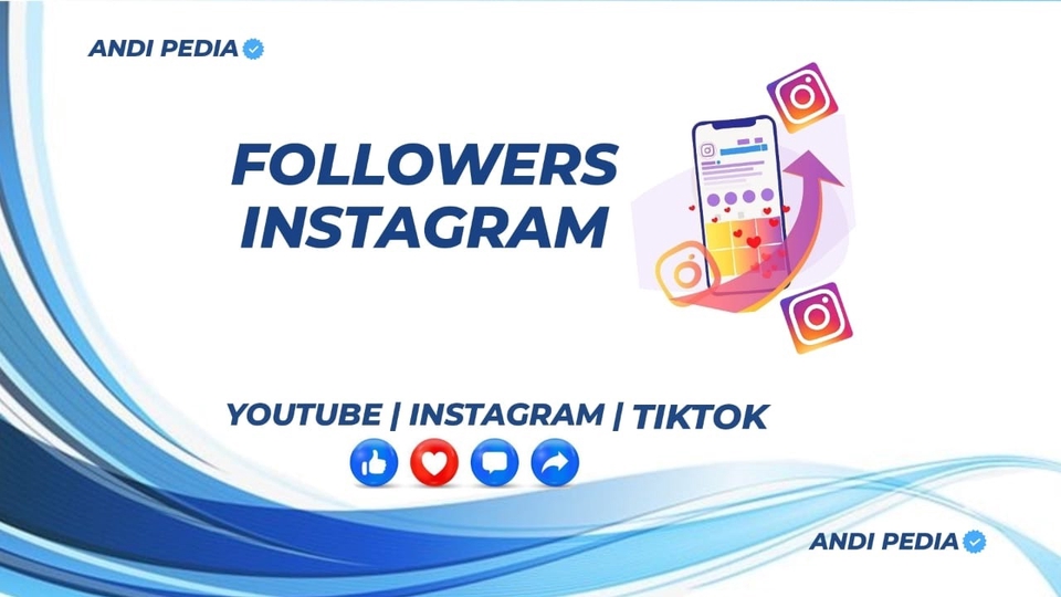 Tambah Followers - FOLLOWERS INSTAGRAM, SUBSCRIBE, VIEW YOUTUBE, JAM TAYANG YOUTUBE - 1