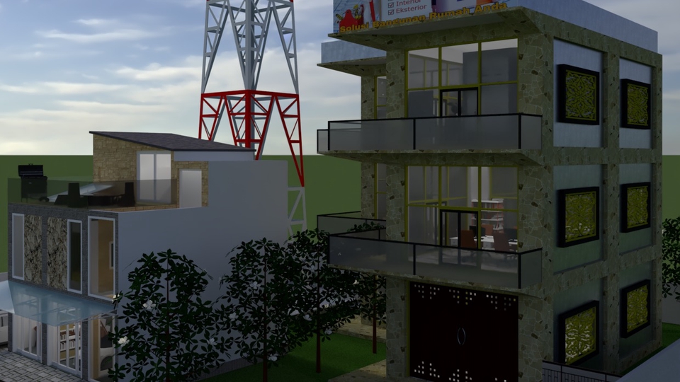 Jasa drafter arsitek dan interior murah, gambar autocad berkualitas. Desain rumah dan bangunan 3D. Freelance drafter berpengalaman.