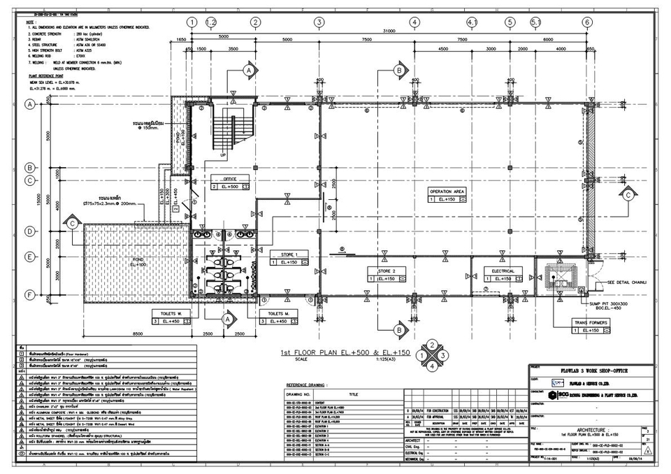 เขียนแบบวิศวกรรมและออกแบบโครงสร้าง - Professional รับเขียนแบบก่อสร้างบ้านพักอาศัย ,ห้องแถว-ทาวน์เฮ้าส์ ,อาคารพาณิชย์, ประมาณราคา BOQ - 15