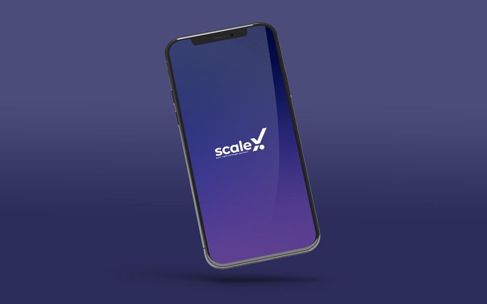 Desain logo smartphone untuk platform freelancing, desain logo online