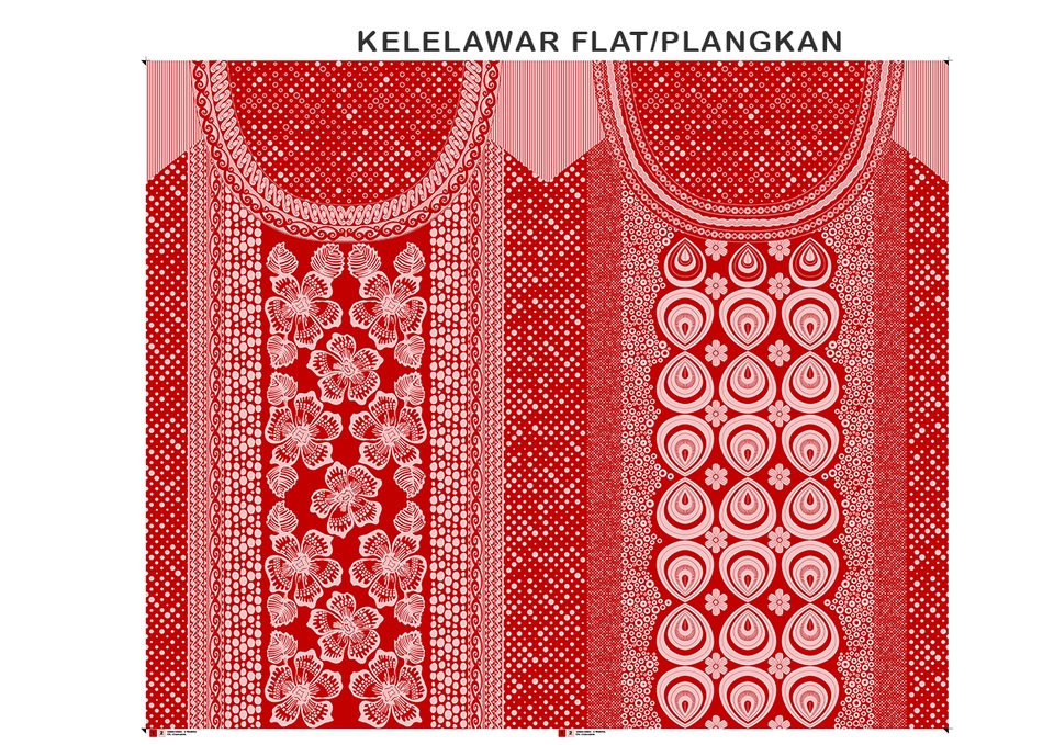 Desain Kaos & Motif - Desain pattern batik, tekstil, dan kain pantai. - 7