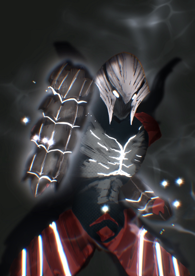 รับวาดรูปการ์ตูนอนิเมะ 3D สไตล์ดาร์คแฟนตาซี ภาพวาดการ์ตูนชาย วาดรูปการ์ตูน วาดอนิเมะ