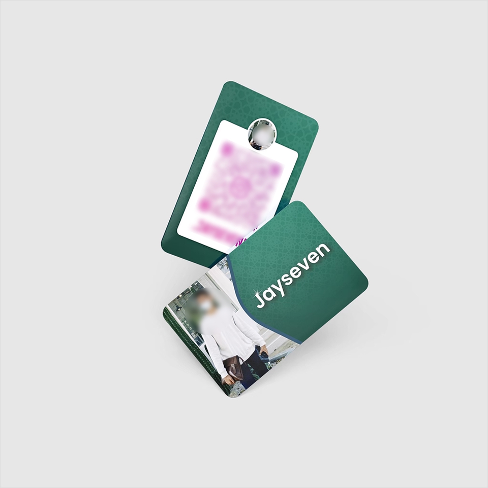 สื่อสิ่งพิมพ์และนามบัตร - ออกแบบรูปสกรีนบัตร NFC Card นามบัตรดิจิตัล - 3
