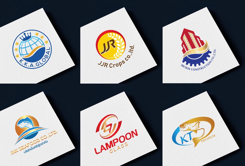 Logo - ออกแบบโลโก้ Professional - 6