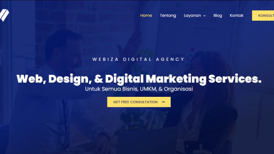 Web Development - Pembuatan Landing Page & Optimasi Website - 1
