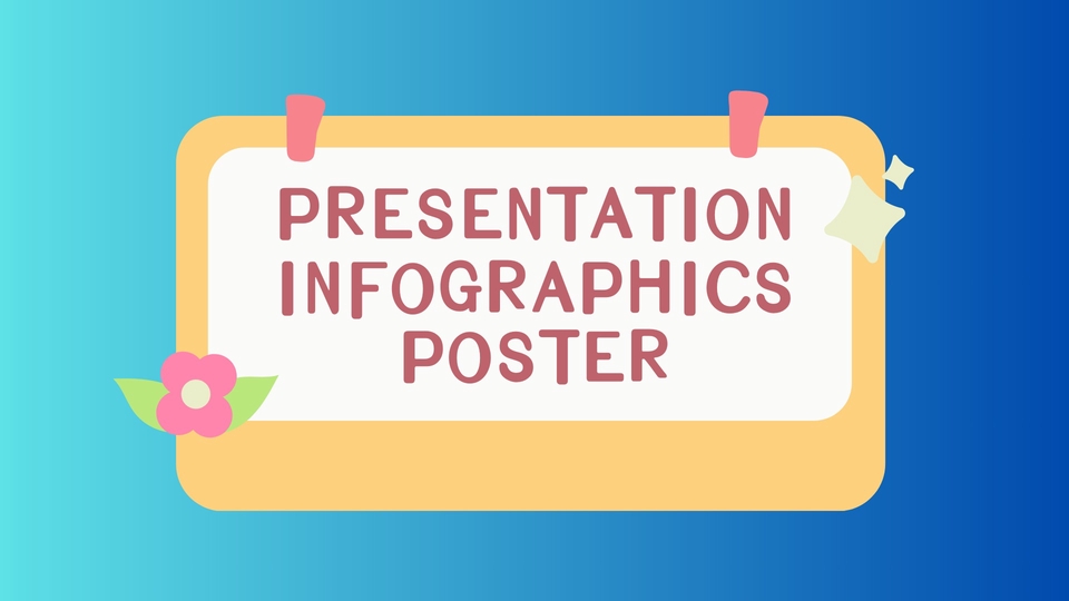 Presentation - Presentation / Infographics / Poster เริ่มต้นที่ 500 - 1