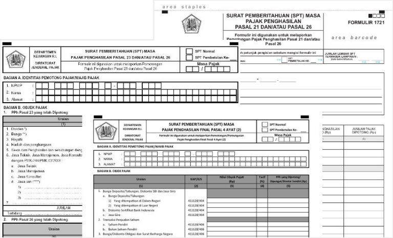 Jasa konsultan pajak dan jasa akuntansi untuk laporan keuangan, pajak penghasilan dan SPT Masa