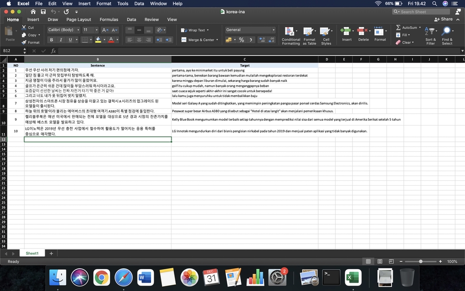Penerjemahan - Translate Korea - Indonesia & Indonesia-Korea mulai Rp1000 selesai 1 hari - 3