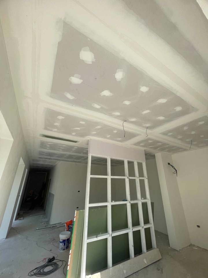 ช่างทำฝ้าเพดาน รับติดตั้งฝ้า งานตกแต่งภายใน บ้านสวย ฝ้าเรียบ รับเหมาทั่วไทย