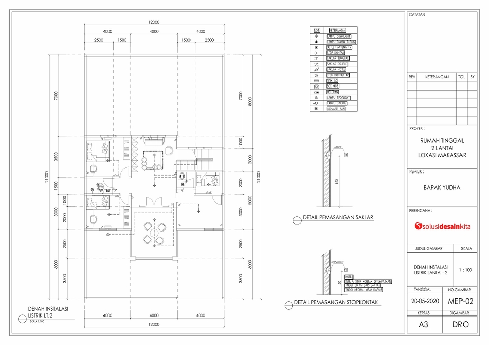 CAD Drawing - GAMBAR KERJA PROFESIONAL - 19