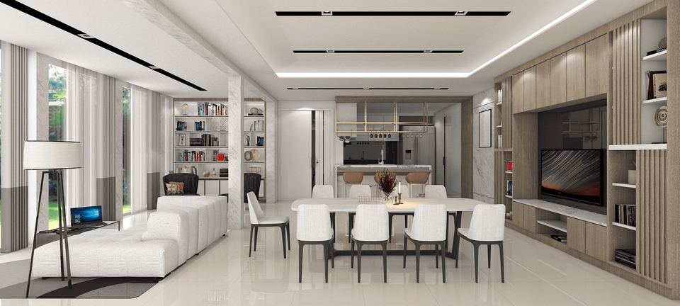 ออกแบบตกแต่งภายในและภายนอก - งานออกแบบตกแต่งภายใน ครบทุกขั้นตอน พร้อมก่อสร้าง  - 5