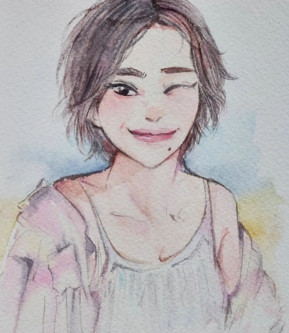 วาดภาพการ์ตูน - รับวาดภาพสีน้ำ - 3