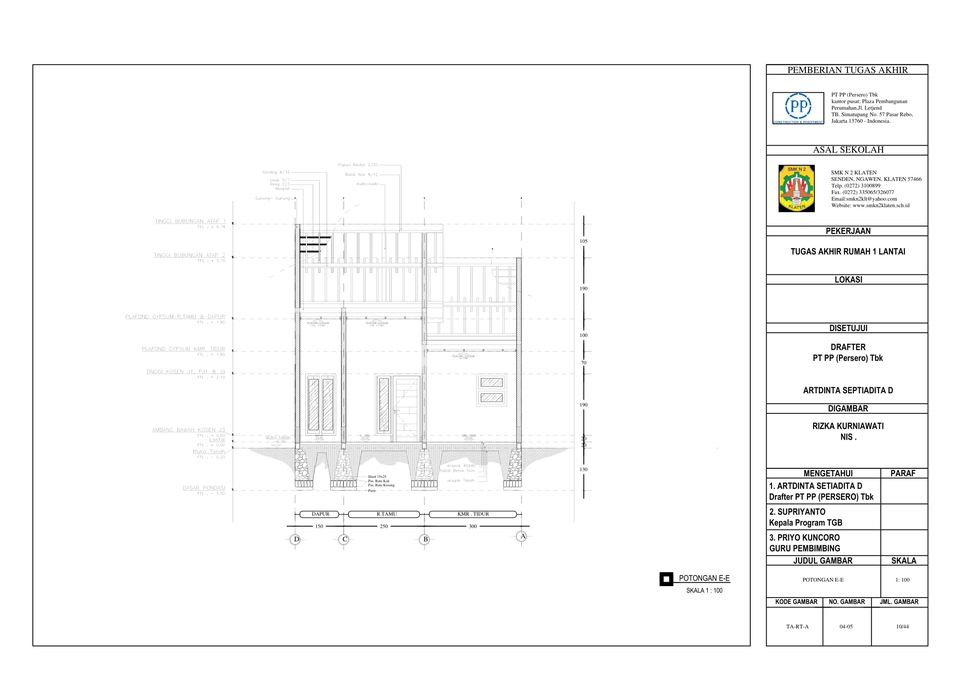 CAD Drawing - GAMBAR 2D DAN 3D SEMUA BANGUNAN - 9