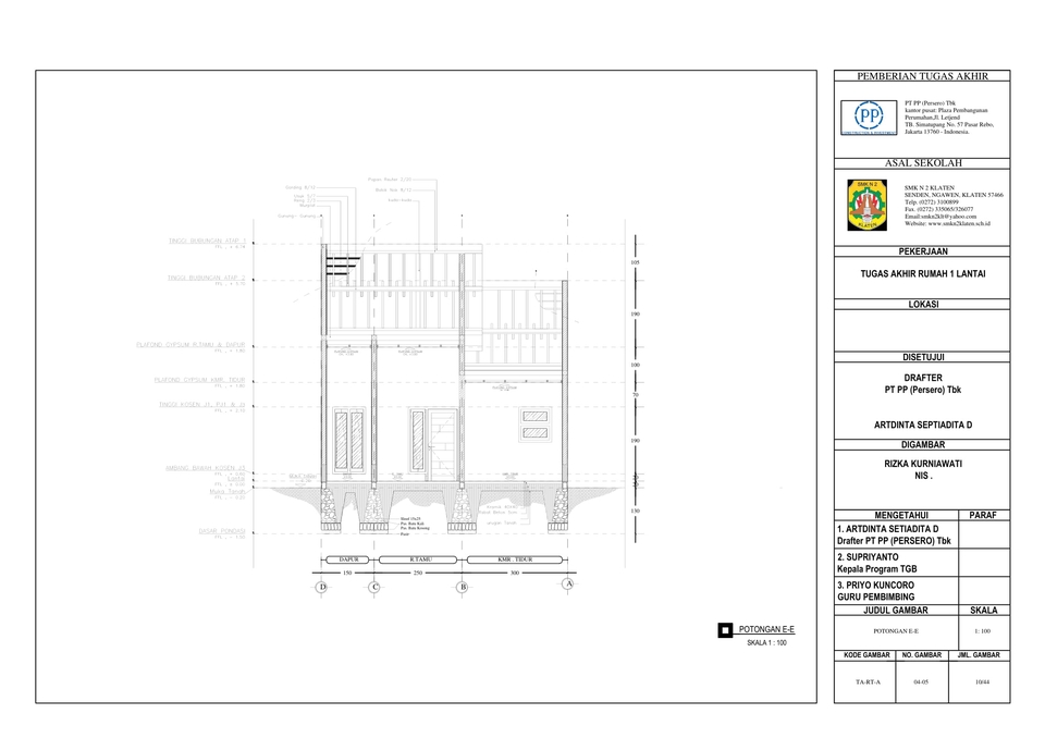 CAD Drawing - GAMBAR 2D DAN 3D SEMUA BANGUNAN - 8