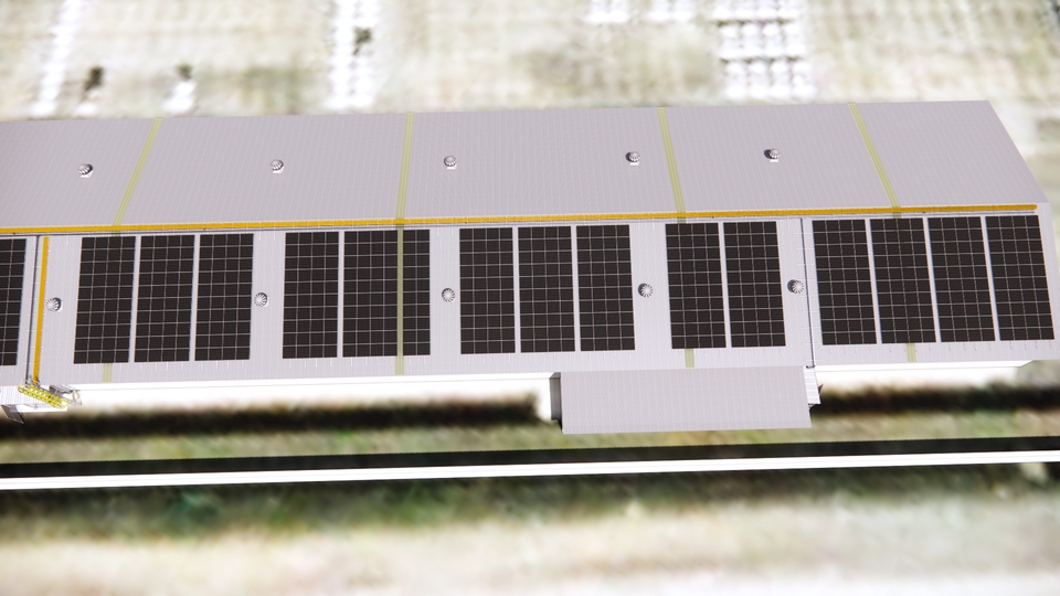 เขียนแบบวิศวกรรมและออกแบบโครงสร้าง - ออกแบบ เขียนแบบ Solarcell System - 22