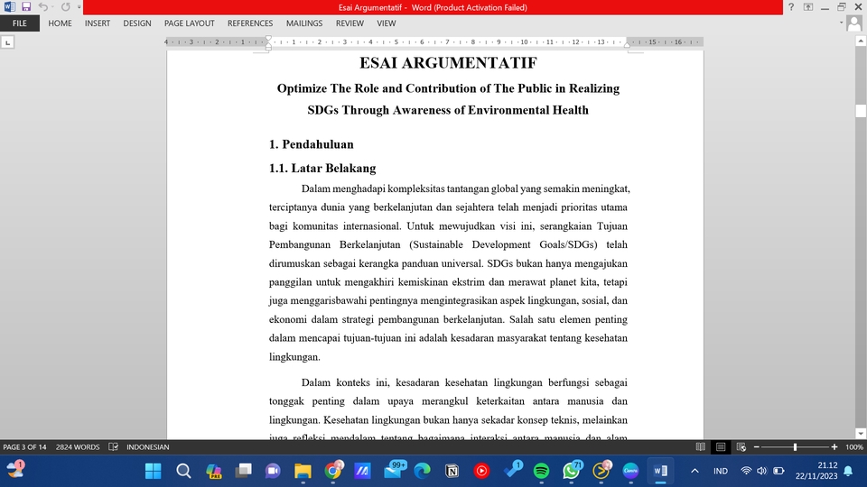 Pengetikan Umum - Jasa pengetikan Word atau Google Docs - 4