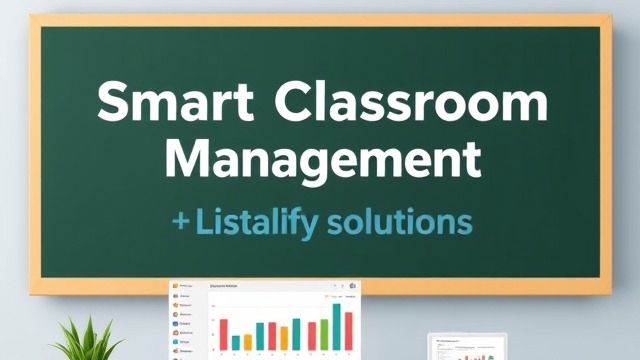รับทำเว็บไซต์ Smart Classroom Management พร้อมโซลูชัน Listalify บนกระดานดำ โฆษณาบริการพัฒนาเว็บไซต์สำหรับจัดการห้องเรียนอัจฉริยะ ออกแบบเว็บไซต์, สร้างเว็บไซต์, ทำเว็บ, สร้างเว็บขายของ, รับทำเว็บ, ทำเว็บราคาถูก, พัฒนาเว็บ, เว็บไซต์สำเร็จรูป, รับทำเว็บไซต์ขายของออนไลน์.
