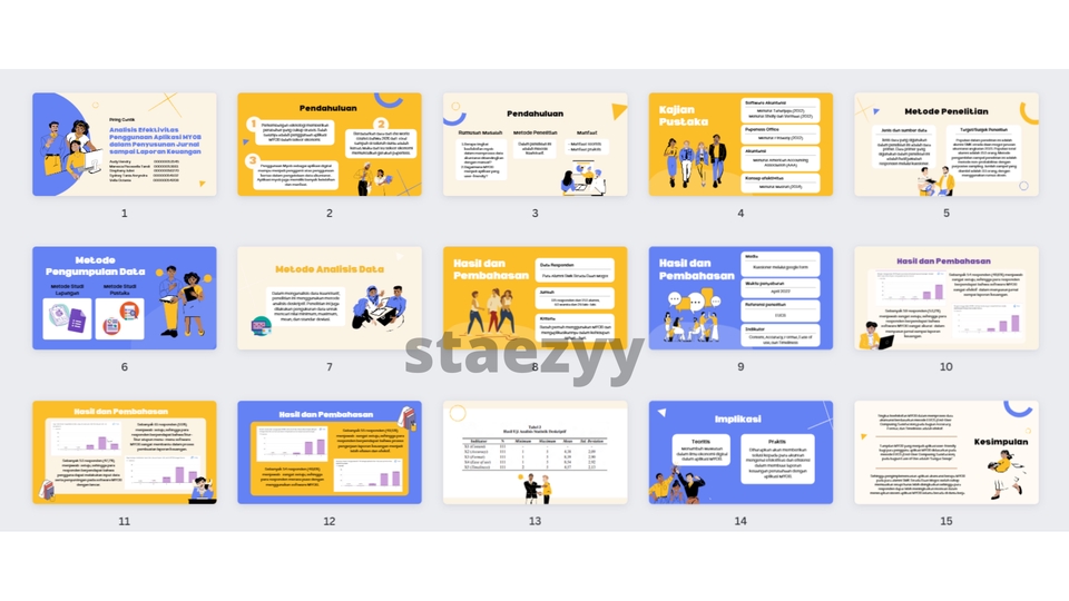 Presentasi - Jasa pembuatan presentasi power point, minimal 24 jam jadi. - 12