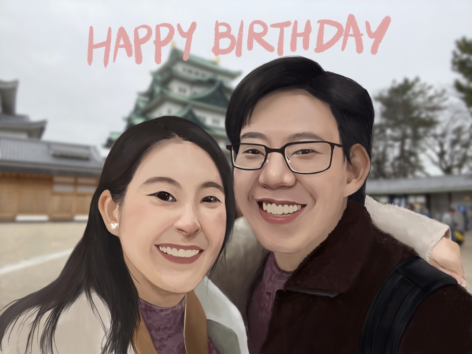 วาดภาพเหมือน Portrait - รับวาดภาพเหมือนพอตเทรต ภาพเหมือน realistic ภาพเหมือนลายเส้นการ์ตูน - 14