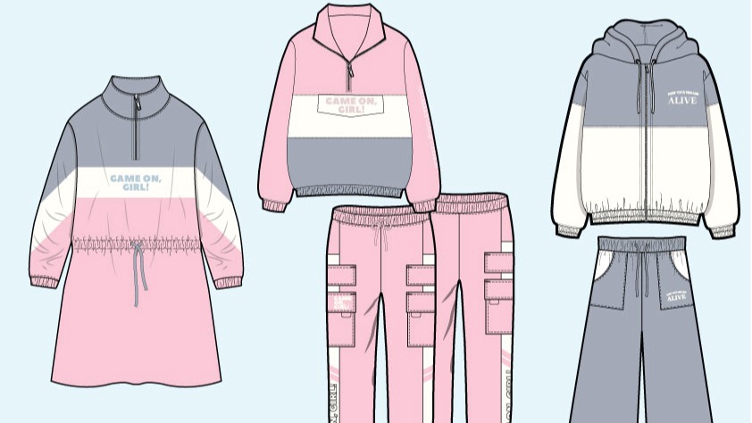 Desain Kaos & Motif - Design Baju Anak Lucu Untuk Bisnis Retail - 1