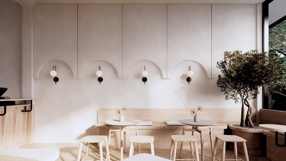 ออกแบบตกแต่งภายในและภายนอก - รับออกแบบ ร้านอาหาร/ร้านค้า Cafe บูธสินค้า ออกแบบ3D พร้อมให้คำปรึกษา - 2