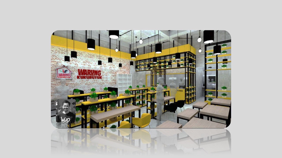 3D & Perspektif - DESIGN RAK DISPLAY, STAND PAMERAN, TOKO / CAFE DENGAN CEPAT MURAH DAN BERKUALITAS - 14