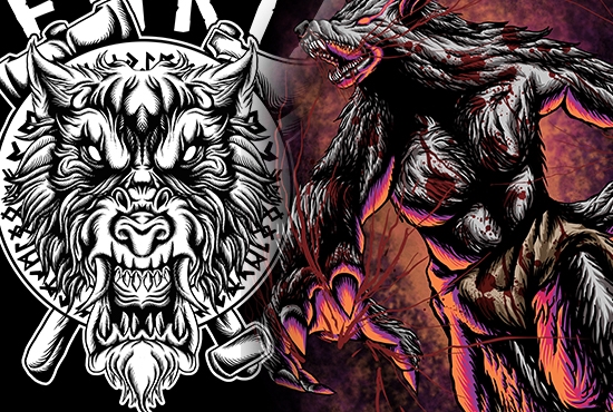 Desain Kaos & Motif - DESAIN KAOS CUSTOM FULL DETAIL - 4