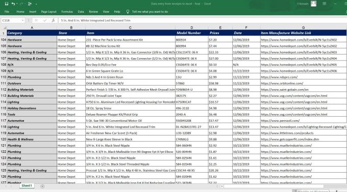 Jasa entry data excel freelance: Input data akurat dan cepat dari spreadsheet.  Pengumpulan data online.