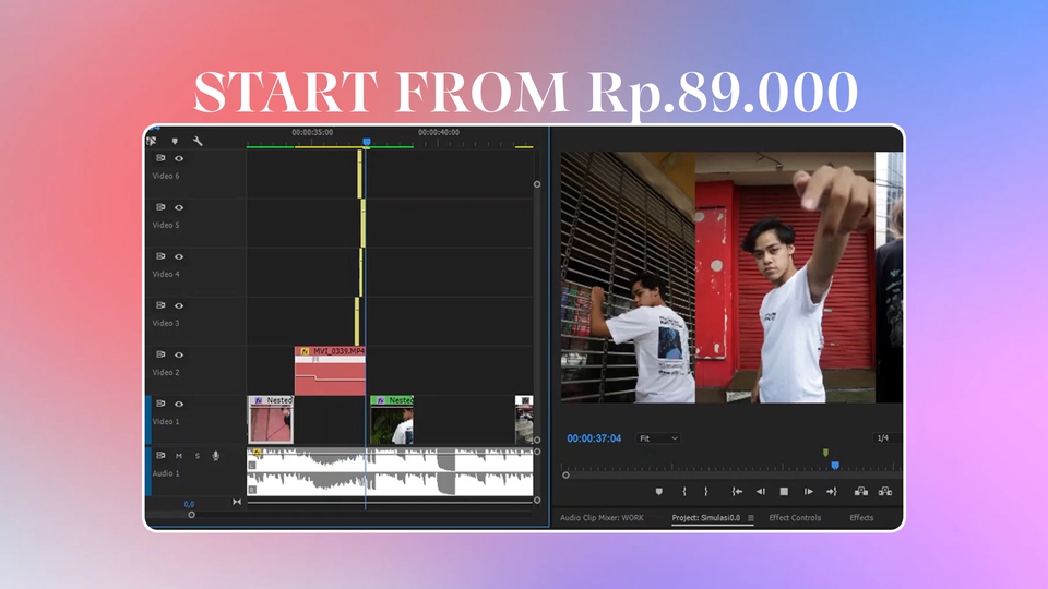 Video Editing - EDIT VIDEO PROFESIONAL 2 HARI JADI - 2