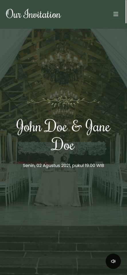 Kartu Ucapan & Video - Desain Undangan Nikah Online - 10